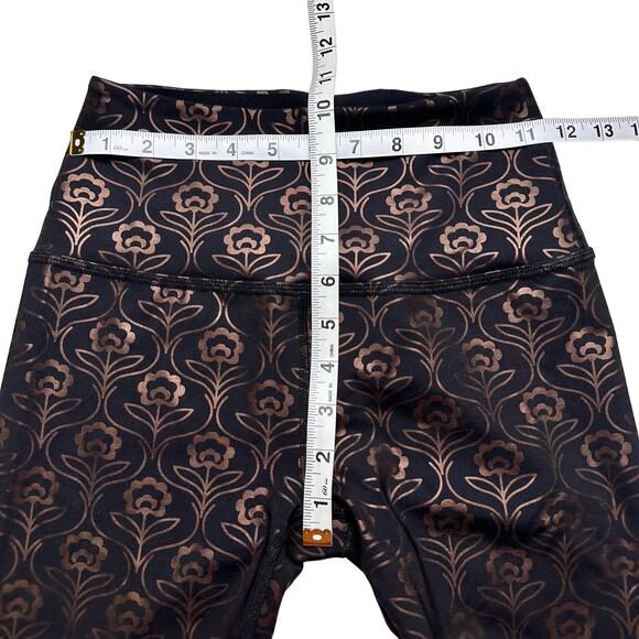 Beyond Yoga | Women | Powershine Bronze High Waist Midi Athletic Leggings | XS - Picture 5 of 10